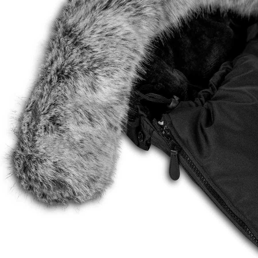 Теплий спальний мішок Lionelo Frode BLACK CARBON
